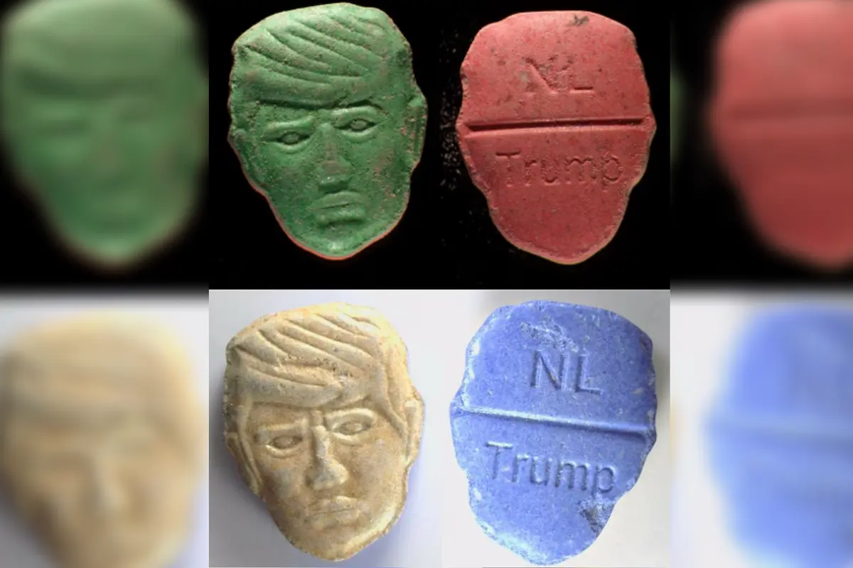 Extáze ve tvaru Trumpa obsahuje nebezpečnou látku. Nizozemsko vydalo varování