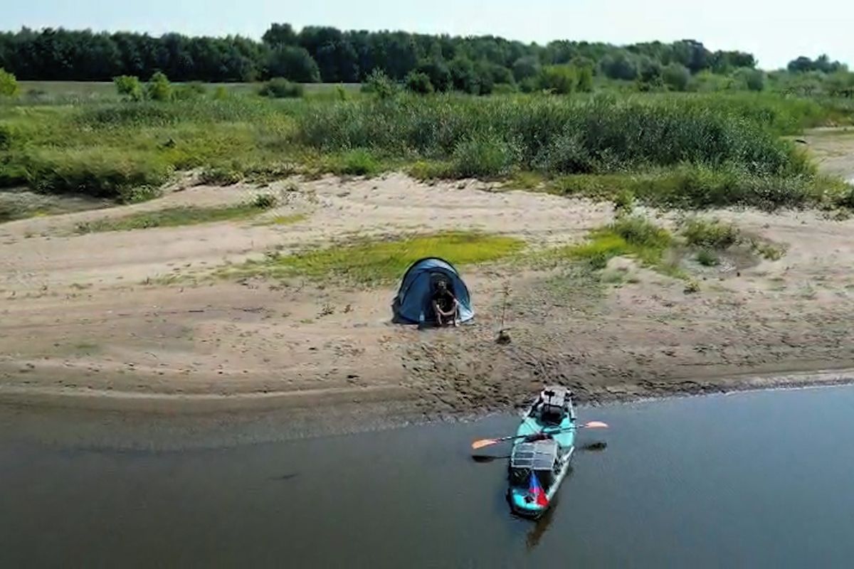 Dobrodruh doplul na paddleboardu z Blanska až do Baltu