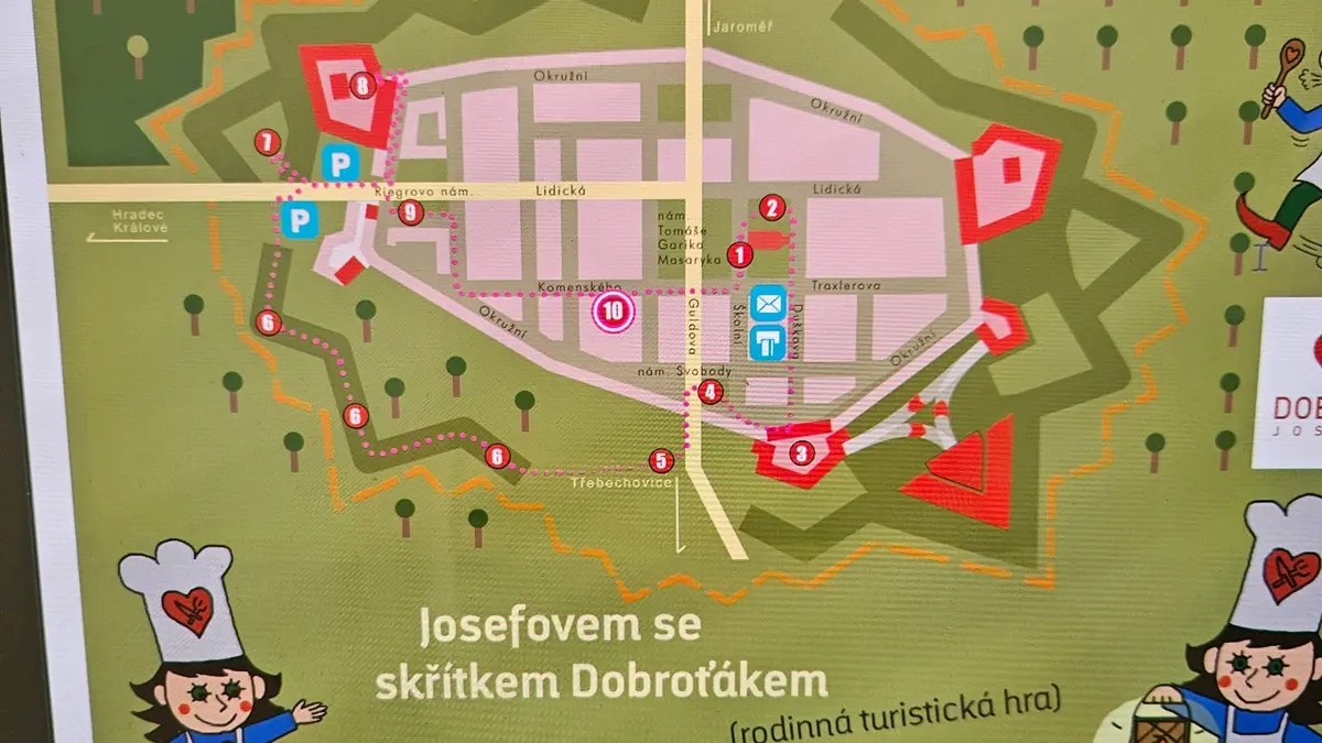 Pevnost Josefov má svá tajná zákoutí, cestu k nim prozradí Dobroťákova turistická hra