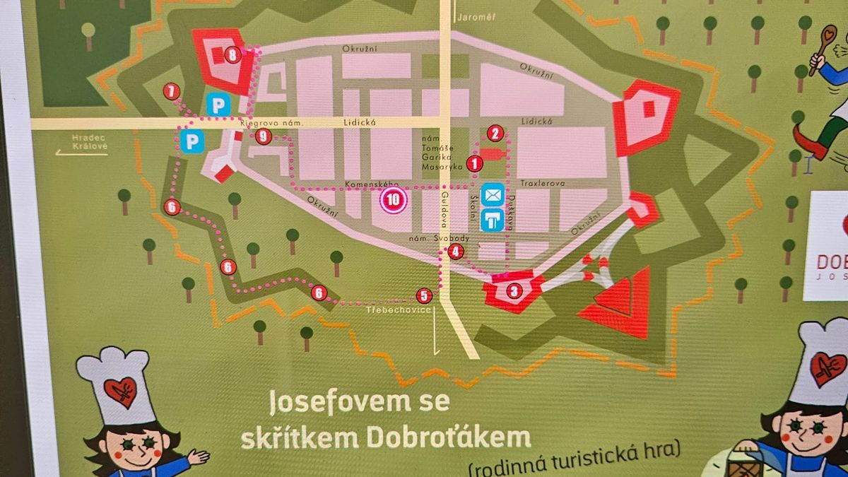 Pevnost Josefov má svá tajná zákoutí, cestu k nim prozradí Dobroťákova turistická hra