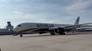 Luxusní aerolinka Starlux poprvé v Praze. Vlajková „loď“ začne létat za měsíc