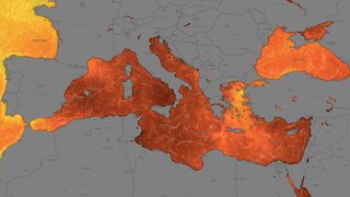 Bóje ve Středozemním moři naměřila 33 °C. Mohlo by jít o absolutní rekord