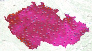Potřetí za sebou byl překonán teplotní rekord pro Moravu