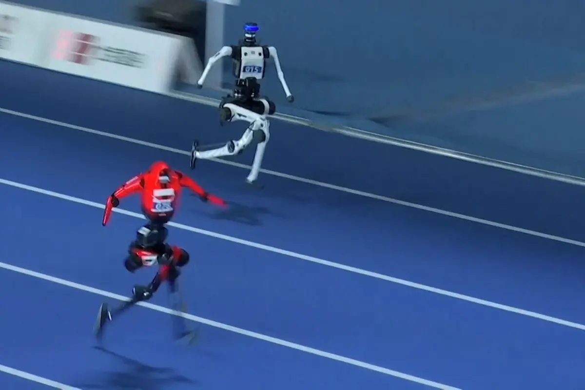 Humanoid pokořil rekord Usaina Bolta v běhu na 100 metrů