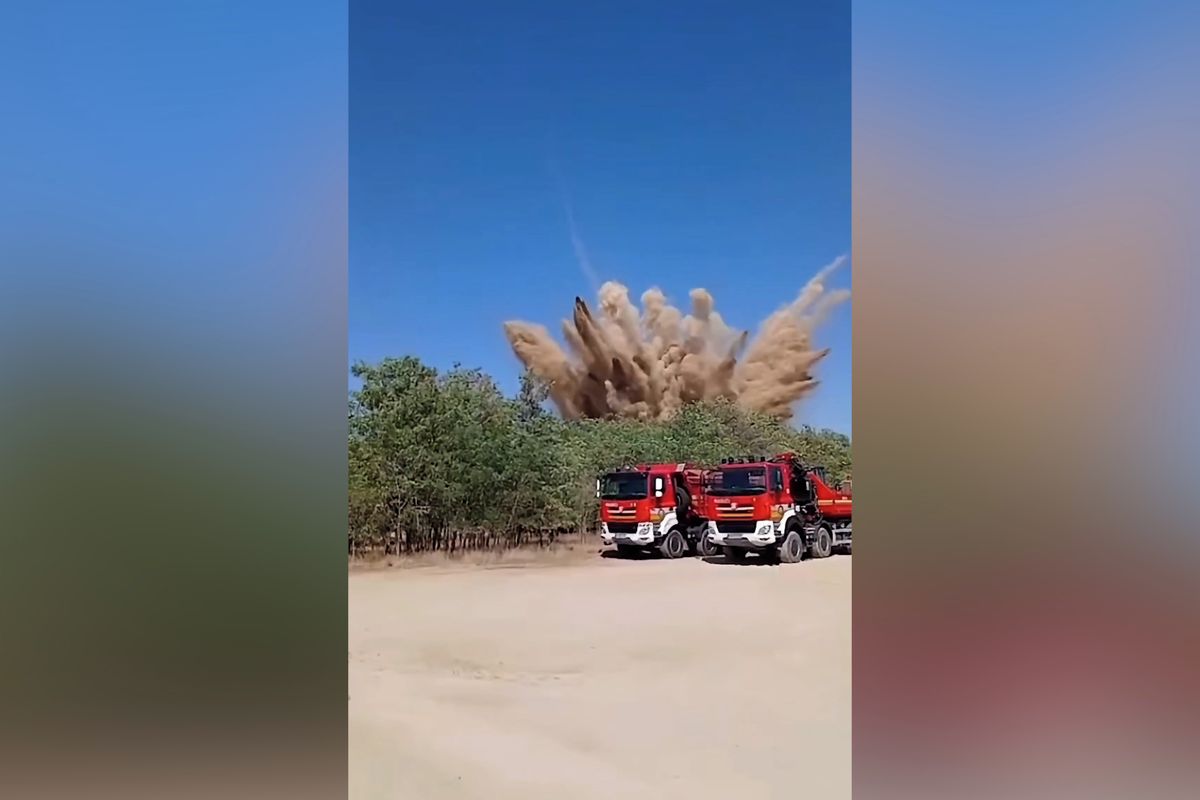 Pyrotechnici bezpečně zlikvidovali další protilodní minu nalezenou v Dunaji