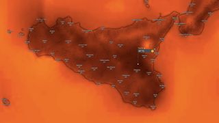 Extrémní vedra na Sicílii mohou ohrozit evropský teplotní rekord