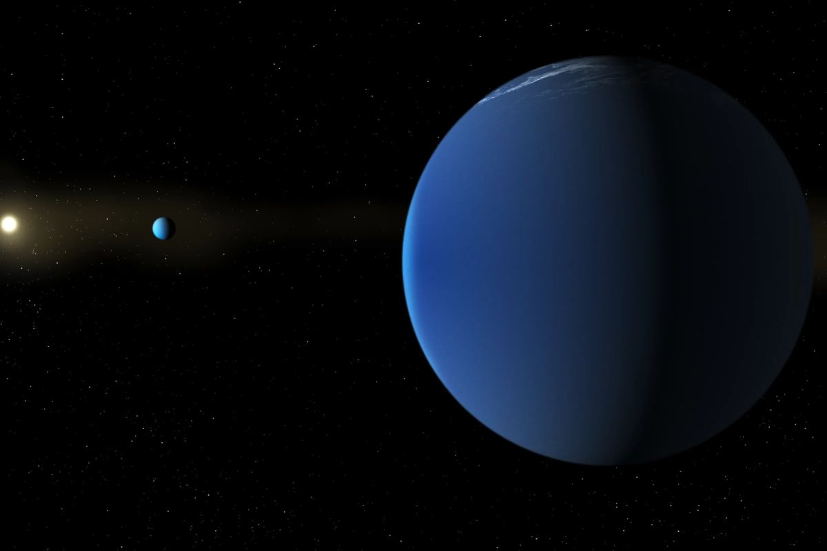 Extrémně nadýchané planety. Jsou velké jako Jupiter, ale váží jen zlomek