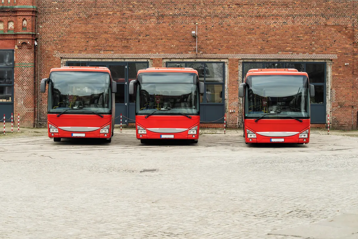 Do autobusu v německém depu nastoupila ovce, projela se i myčkou