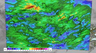 Déšť a bouřky zalily téměř celé Česko. Pršet bude i v dalších dnech
