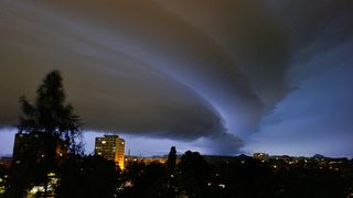 Monstrum na obloze. Bouřka na severu Česka byla mimořádná