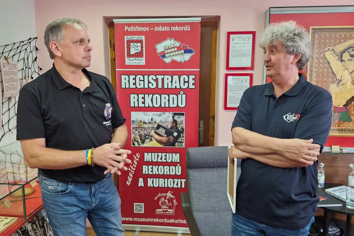 Část Muzea rekordů se odstěhuje pryč z Pelhřimova, zakotví v Jindřichově Hradci