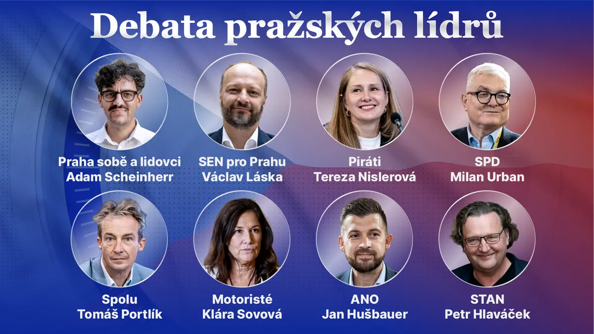 Novinky pořádají volební debatu pražských lídrů
