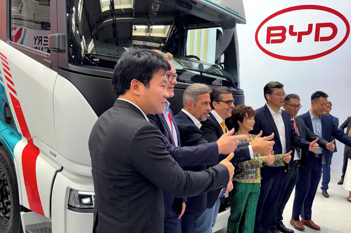 Čínský BYD se chystá vyrábět v Evropě i nákladní vozy