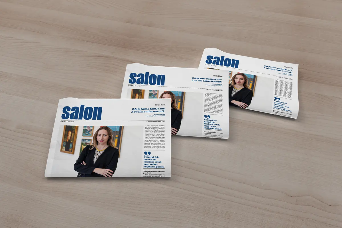 Vychází nový Salon: Americká spisovatelka s českými kořeny Sally Anderson Böstrom i úspěchy slovenského filmu