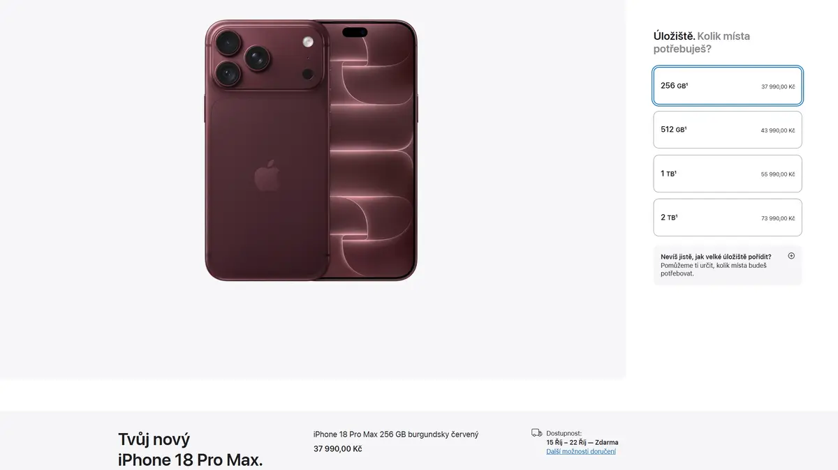 Beznadějně vyprodáno. Nové iPhony 18 Pro v obchodech chybí