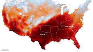 Podzim nepřichází. Jih USA dál sužují teploty až kolem 40 °C