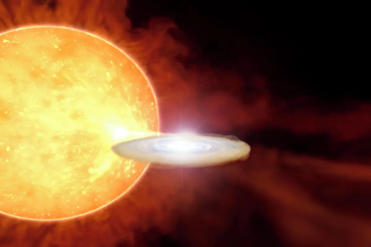 Vzdálená hvězdná soustava se může znovu výrazně rozjasnit. Astronomové čekají na další erupci
