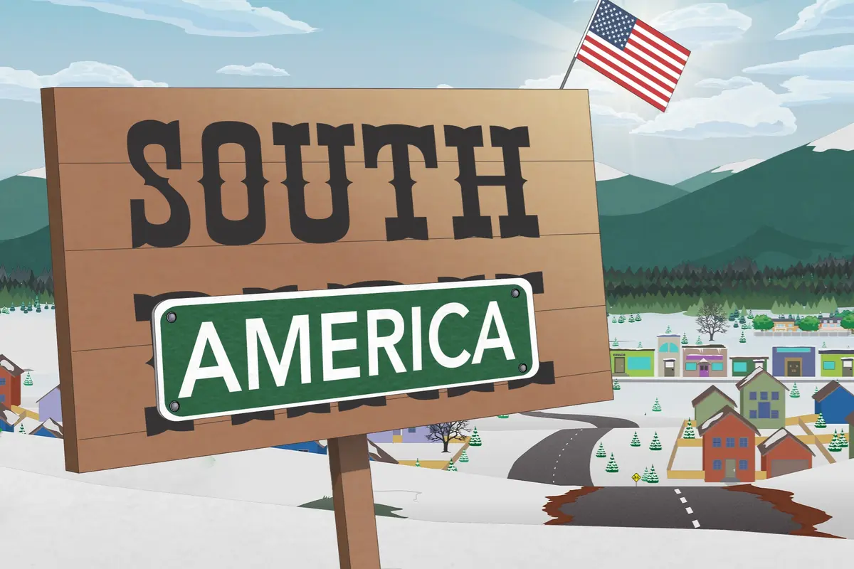 Seriál South Park si utahuje z Trumpa. Změnil název na South America