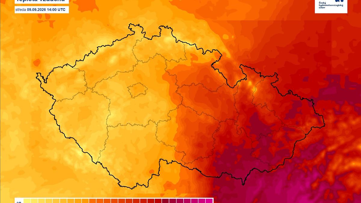 Czechia is experiencing unusual weather: The west of the country is battling the cold, the east is dealing with heat