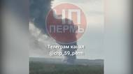 U ruského města Perm vzplála továrna na výrobu raketových motorů