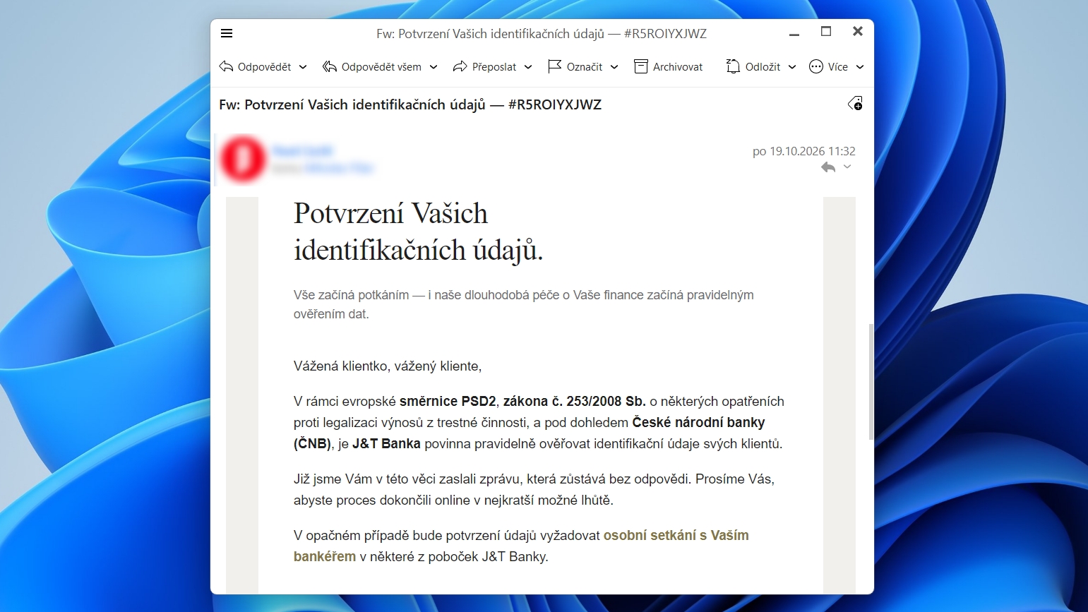  „Je potřeba ověřit údaje.“ Podvodní bankéři tahají z důvěřivců peníze
