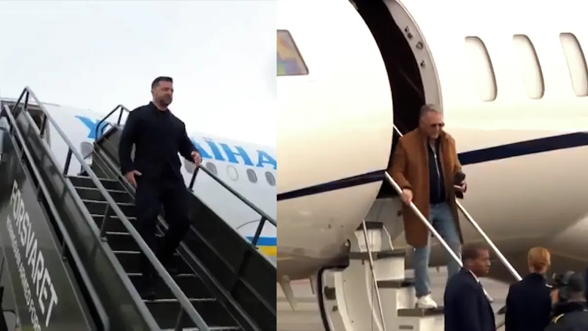 Zkouší zmírnit napětí. Zelenskyj jedná v Oslu s Witkoffem