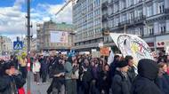 Vídeň paralyzoval masivní protest studentů