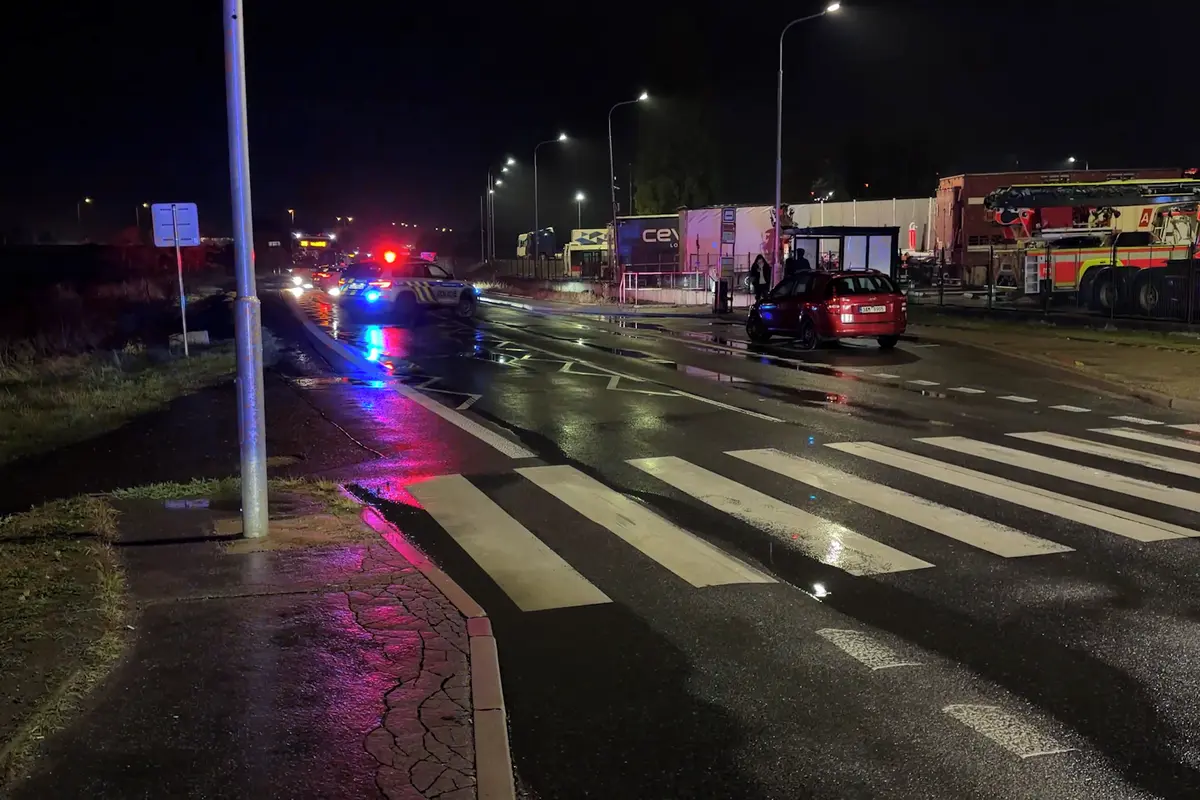Řidič u Prahy srazil dva chodce