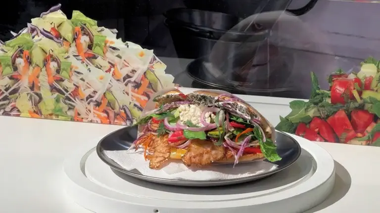 Kebab za půl milionu. V Berlíně ho vystavili mezi voskovými celebritami