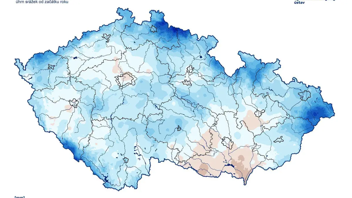 Letošní rok je zatím třetí nejsušší v historii měření