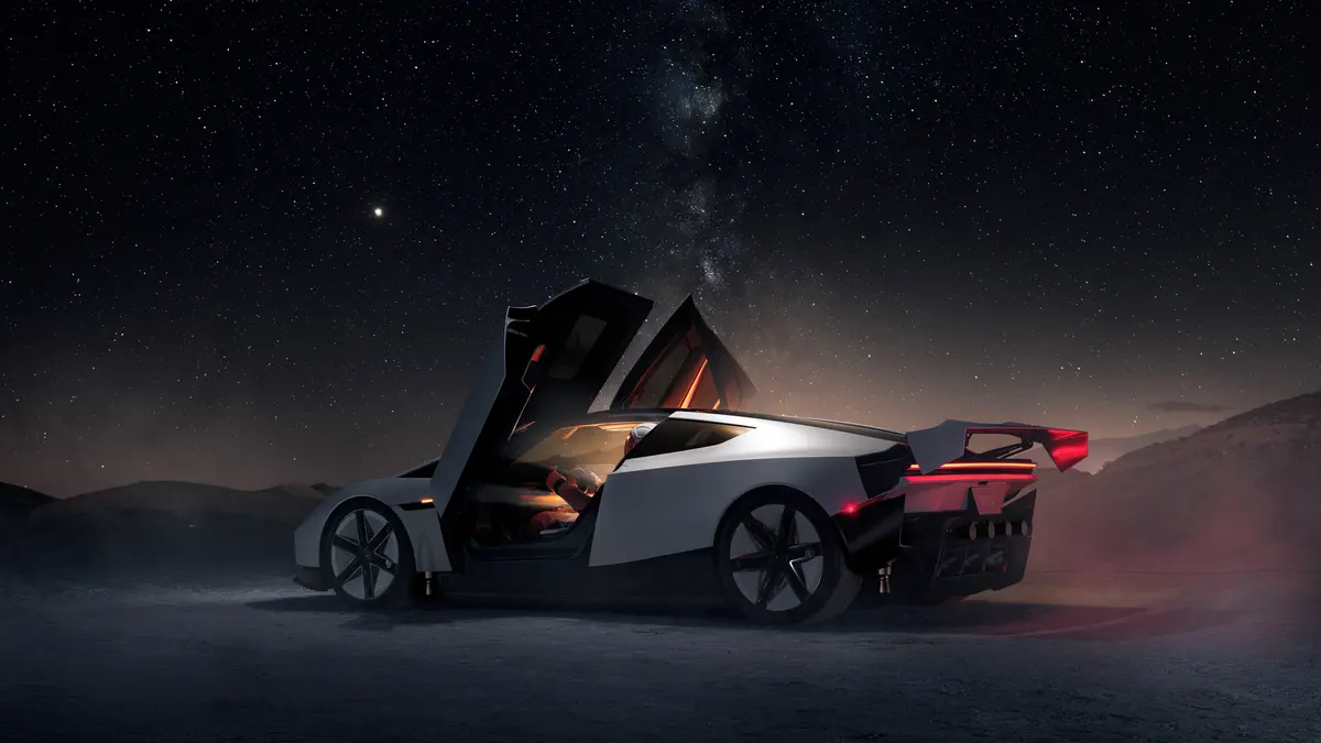 Ve vzduchu dělá přemety a na stovce je pod sekundu. Tesla představila nový sporťák Roadster 